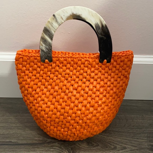 Handbags - Handmade Orange Small Purse